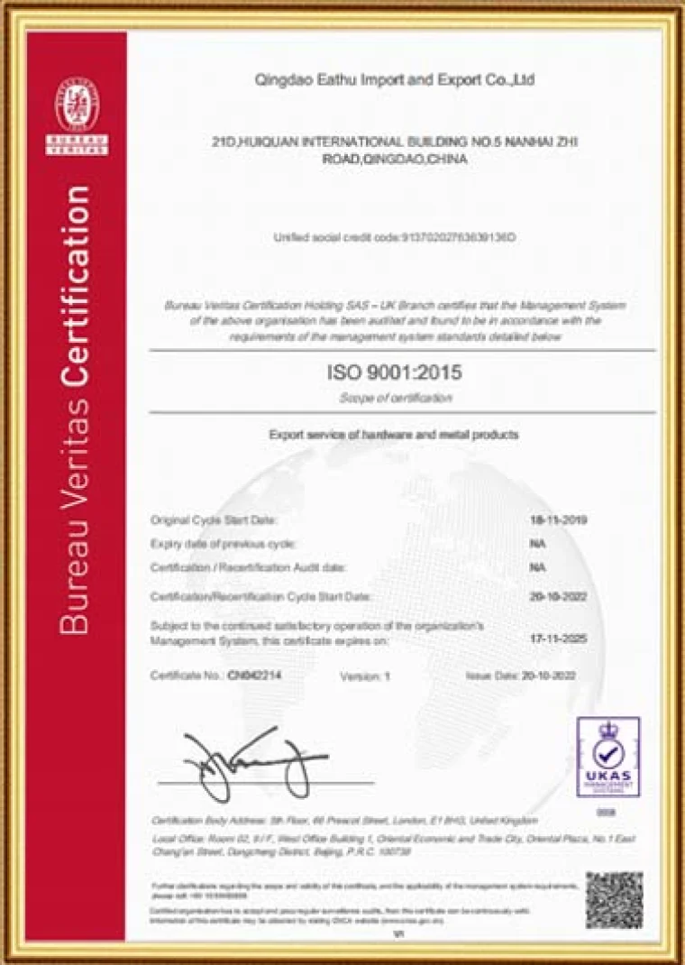 ISO9001:2015
