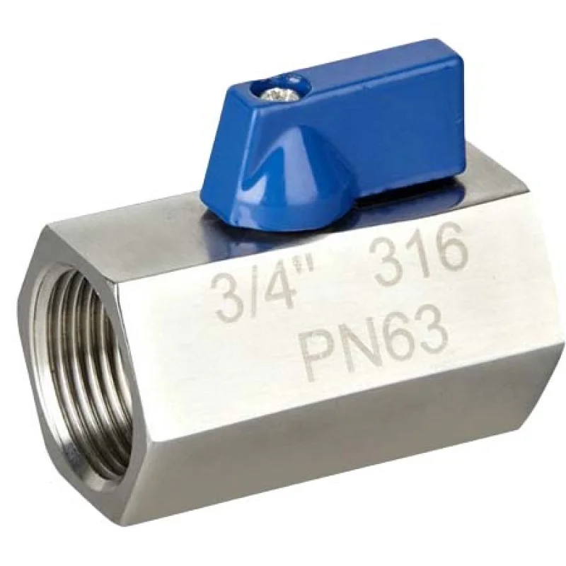 mini 316 ball valve