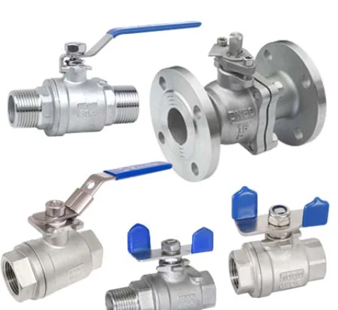 2pc ss ball valve