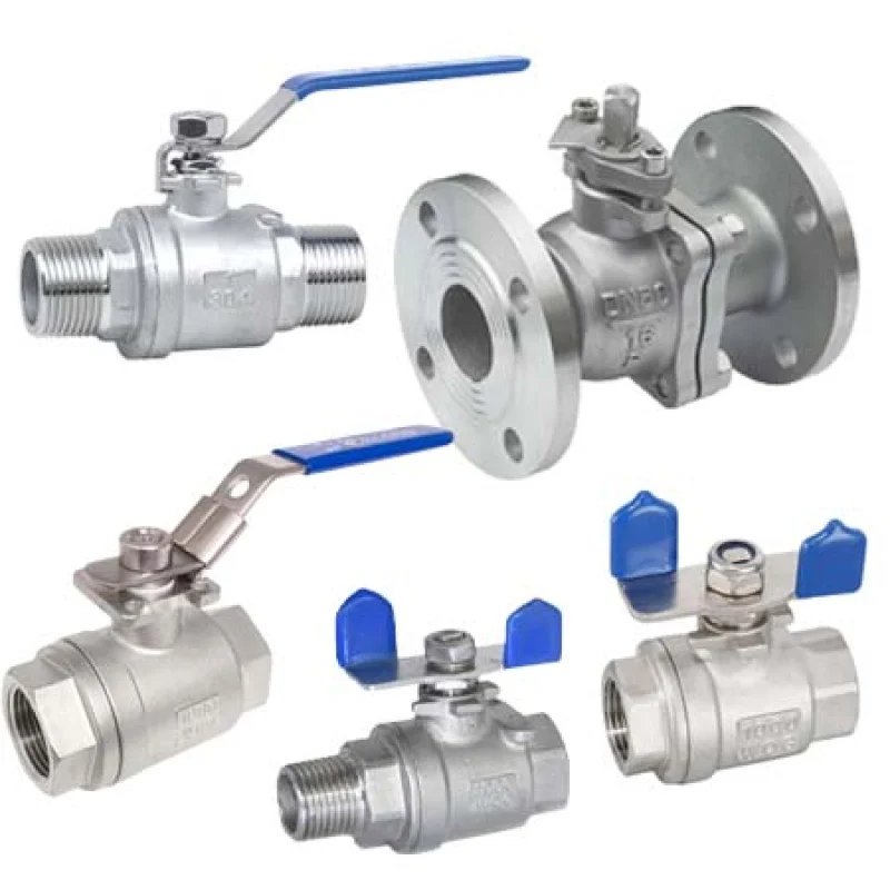 2pc ss ball valve