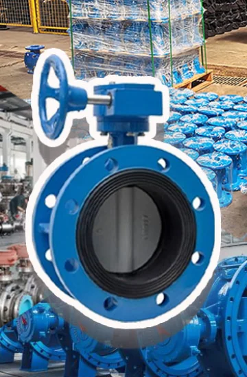 Higher Quality EN593 Double Eccentric Butterfly Valve