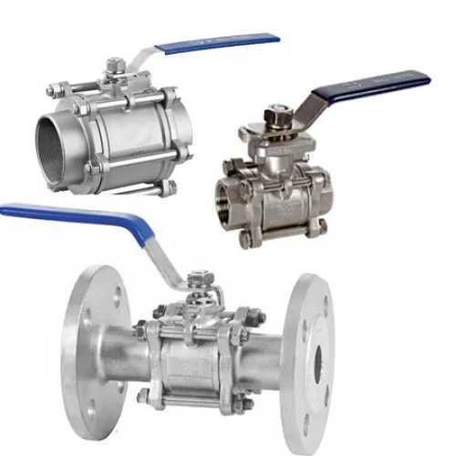 Stainless Steel 3PC Ball Valves