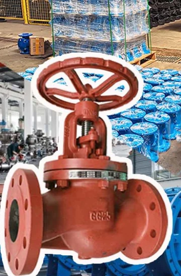 High Quality BS5152 Cast Iron Globe Valve
