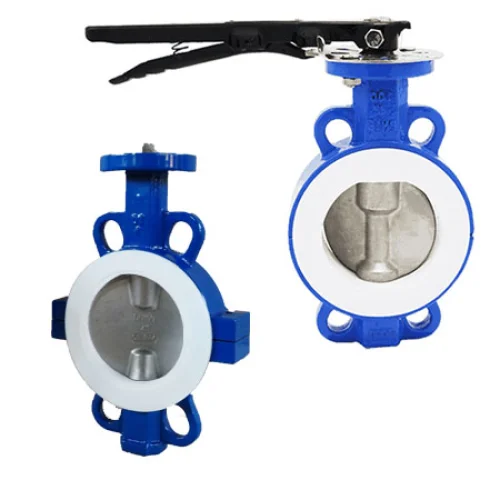 PTFE Seat Wafer Butterfly Valve