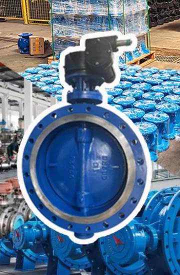 High Quality AWWA C504 506 Double Eccentric Butterfly Valve