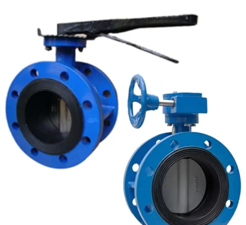 Double Flanged Butterfly Valve